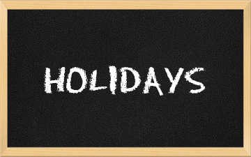 Holidays